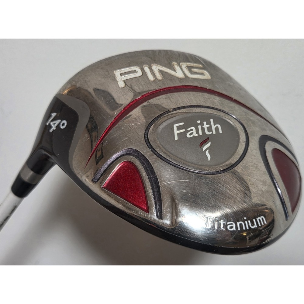 Ping Faith Driver 14° Left Handed Titanium Ladies Flex Ping ULT 200 Shaft